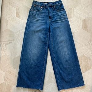 Madewell Wide Leg Jeans Size 23